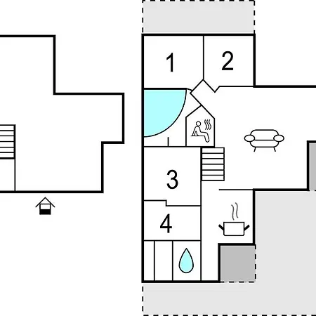 Laxtonvej Denm Vakantiehuis Nordenbro Vesteregn